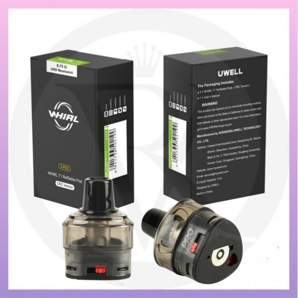 UWELL WHIRL T1 REPLACEMENT POD BEST ONLINE SHOP UAE